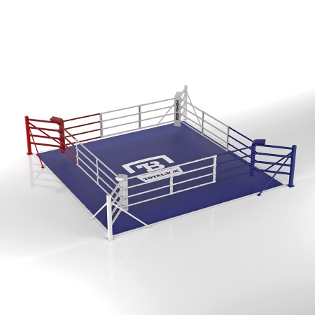 Купить Ринг боксерский напольный Totalbox на упорах 5х5м в Лыскове 